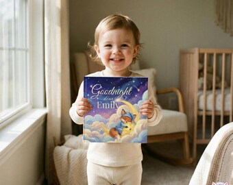 First Birthday Gift, Personalized Children's Book with Name, One Year Old Birthday Present