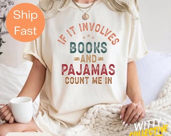 Comfort Colors® als het om boeken en pyjama's gaat, tellen mee in T-shirt