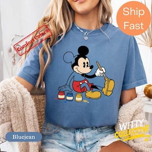 Mickey Mouse Shirt - Retro Classic Disney Top - Magical Disney Vacation Adult Trip Outfit image 8