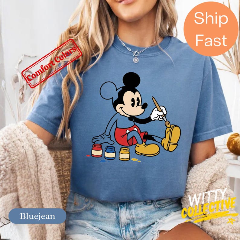 Mickey Mouse Shirt - Retro Classic Disney Top - Magical Disney Vacation Adult Trip Outfit image 8
