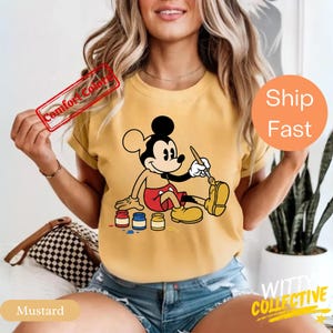 Mickey Mouse Shirt - Retro Classic Disney Top - Magical Disney Vacation Adult Trip Outfit image 6