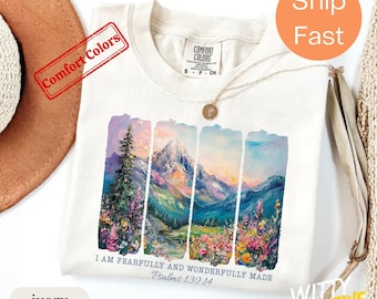 Angstaanjagend en prachtig gemaakt shirt - christelijk bijbelvers minimalistisch religieus cadeau
