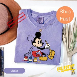 Mickey Mouse Shirt - Retro Classic Disney Top - Magical Disney Vacation Adult Trip Outfit image 11