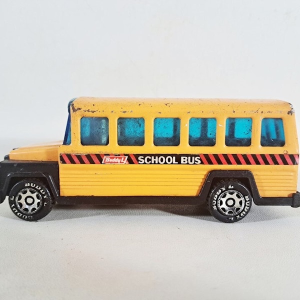 Buddy L School Bus, Vintage Toy 1980 Preowned School Bus, Working School Bus, Yellow School Bus, the Wheels of the Bus go Round