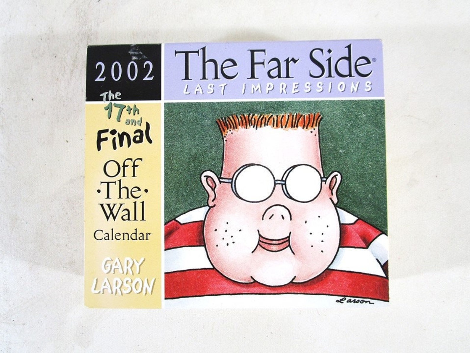 The Far Side Last Impressions Calendar Vintage 2002 17th and Etsy