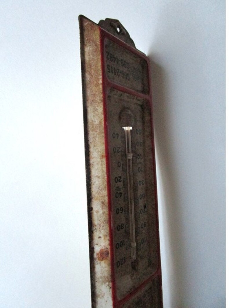 Advertising Thermometer Vintage Johnson Ins. Lafayette TN Etsy