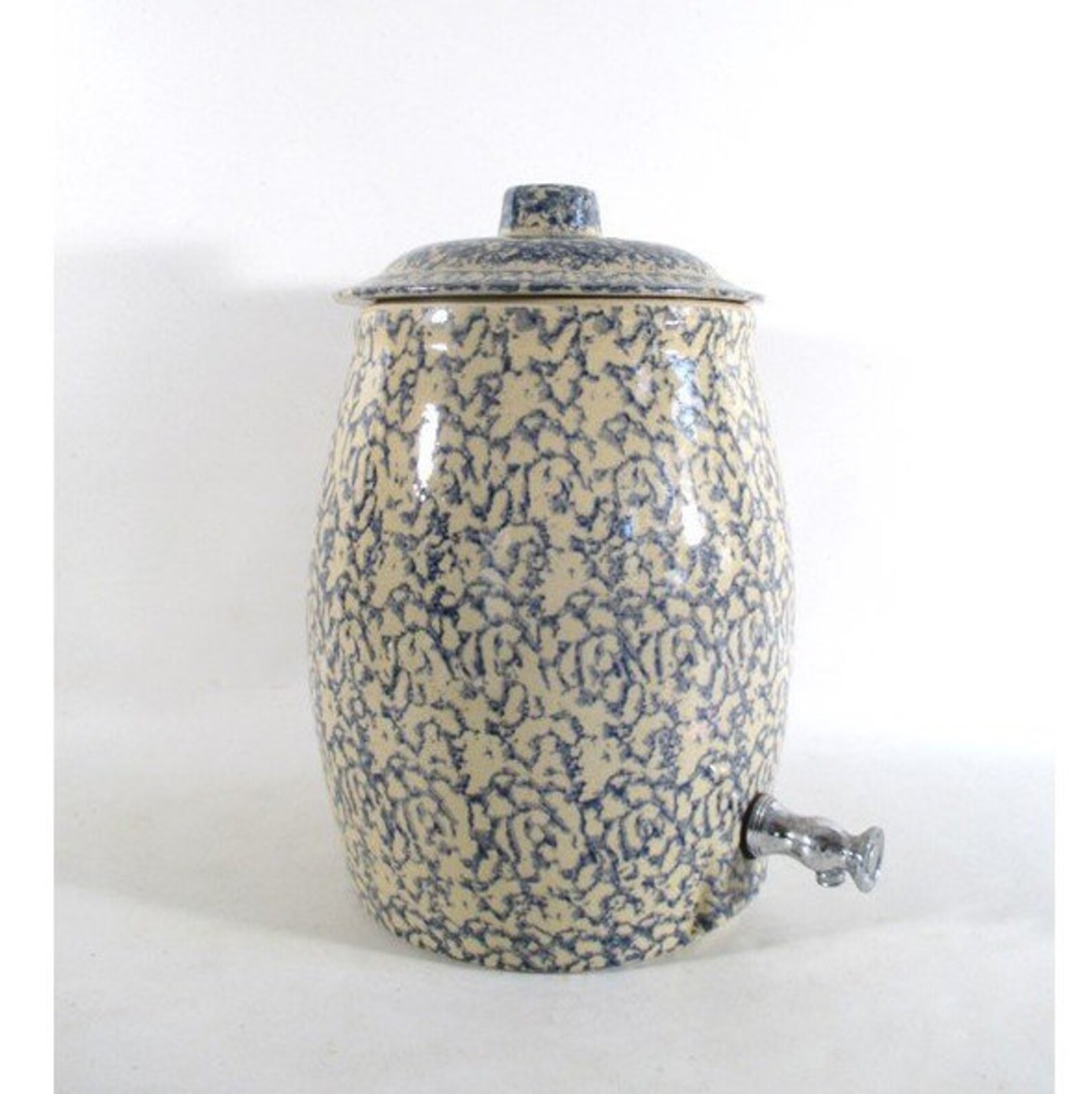 Spongeware Water Cooler Vintage Robinson Ransbottom Pottery Etsy