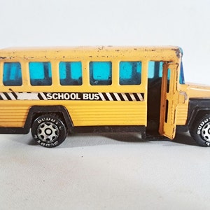 Buddy L School Bus, Vintage Toy 1980 Preowned School Bus, Working School Bus, Yellow School Bus, Wheels Roll, Door Opens