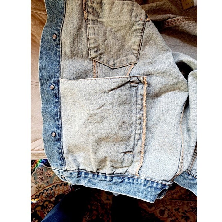 【希少】90年代 ARIZONA JEAN CO. ハンティングJKT XL Denim Jacket, Vintage Large Arizona Jean Co. Jacket, 100