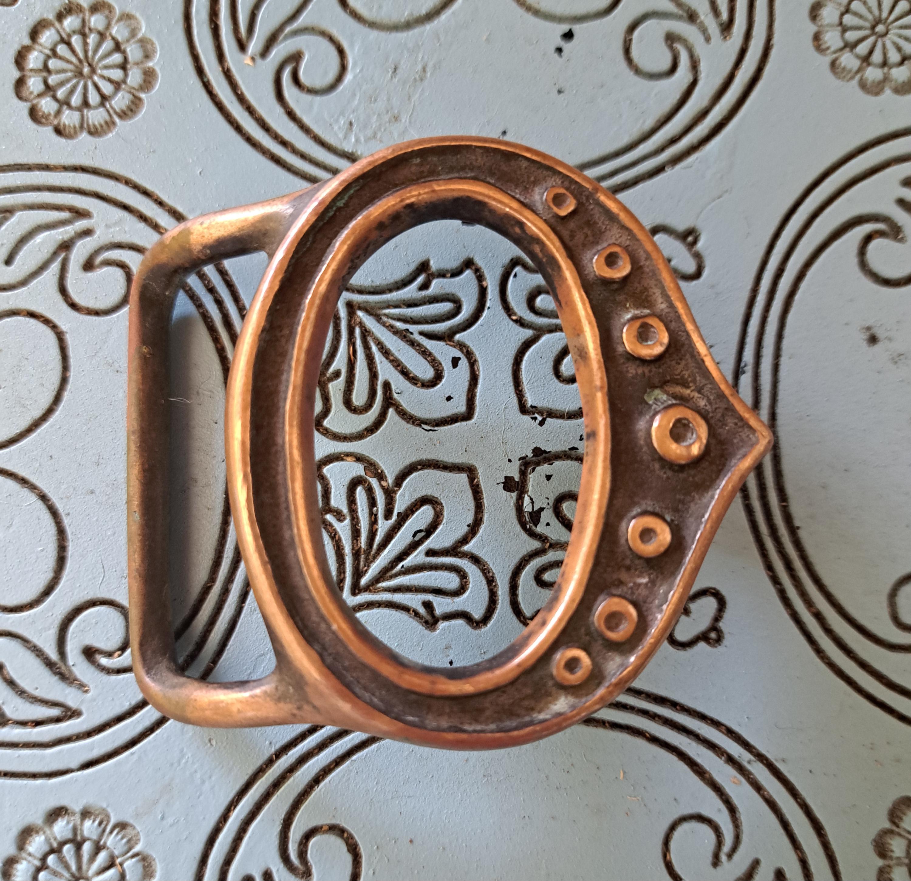 70s Copper Belt - Etsy