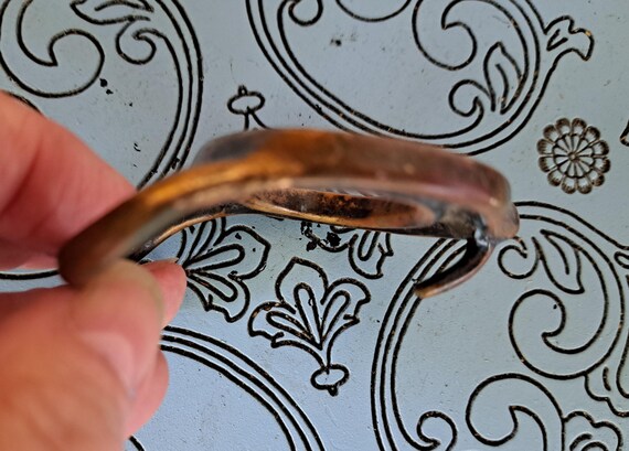 Tech Ether 'Pythoness' 70's Brass Belt Buckle, Ra… - image 10