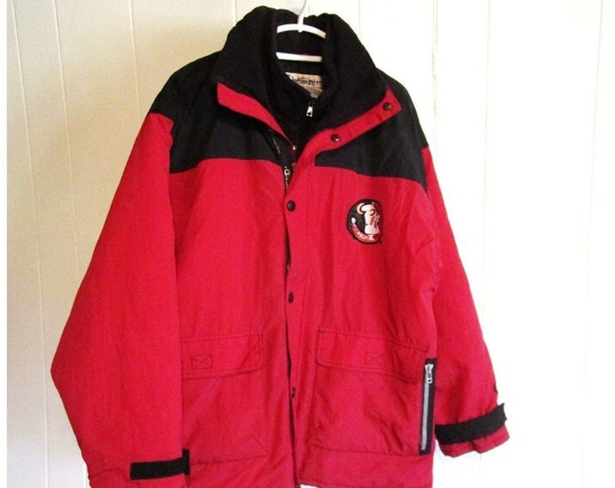 FSU Jacket by Champion, Vintage Cold Weather Outerwear Size XL Florida ...
