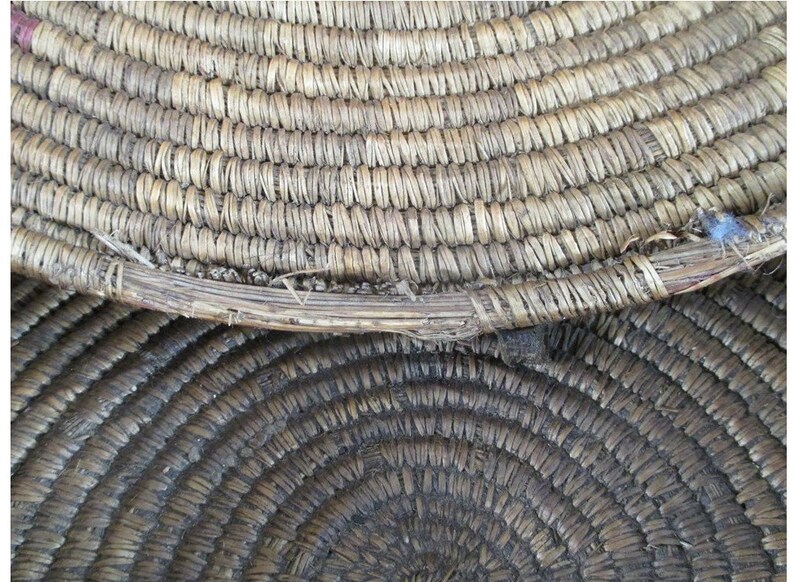 Authentic African Injera Basket Vintage Ethiopian Flatbread Etsy