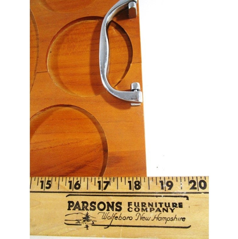 Ice Bucket and Serving Tray Vintage Towle Silversmiths Wood Etsy