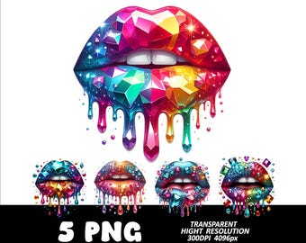 Lip PNG Clipart Lip Design High Resolution Transparent Lips Kiss Png (Digital Download)