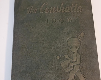The 1948 Coushatta Yearbook Bonham High School Texas
