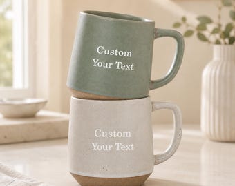 Personalized Logo Coffee Cup,Custom Name Cup, Unique Gift for Coffee Lovers, Home Warming Gift, Gifts for her