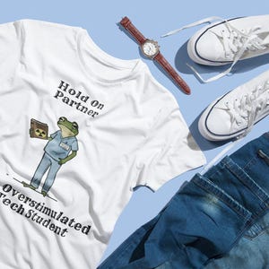 放射線技師学生向け刺激過剰カエルTシャツ | 放射線科学生へのギフト