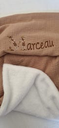 Personalized Ultra Soft Cotton Gauze Baby Blanket - Baby Throw - Blanket with Name - Newborn Gift - Birthday Gift product logo