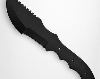 Stainless Steel Tracker Knife Handmade Full Tang Hunting Knife Outdoor Survival Knife with Premium Leather Sheath Unique Gift for Men Women