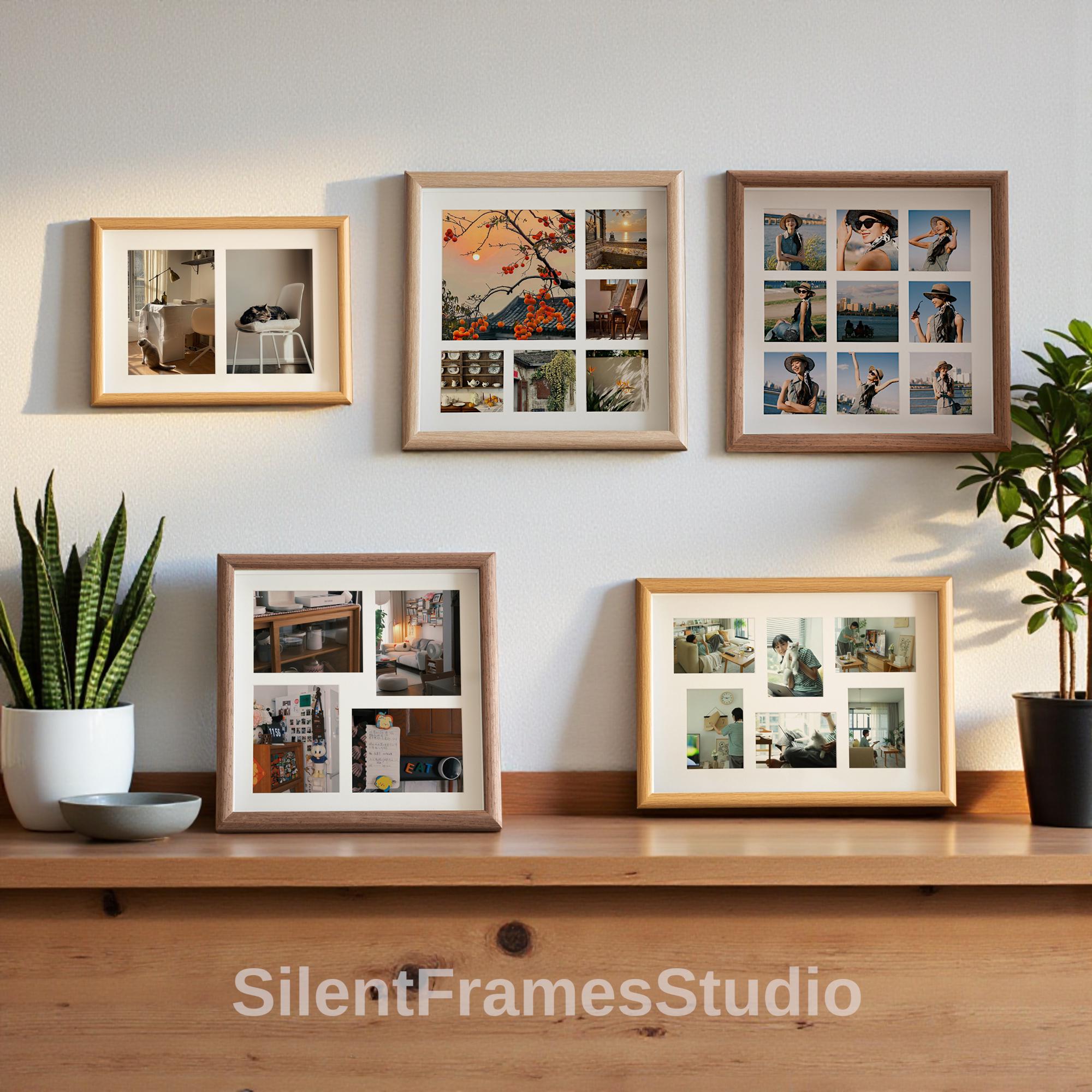 Collage Photo Frame for Multiple Photos, Gallery Style Frame - Etsy