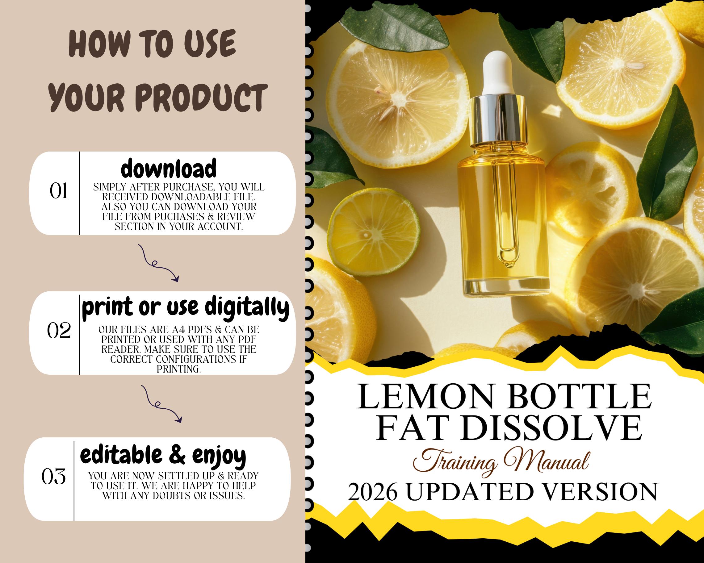lemon bottle fat dissolving reviews Fat Dissolving Lemon Bottle; 6 Side Effects