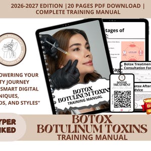 Avancerad Botox-utbildningsmanual: Sjuksköterskeinjektorguide Utgåva 2026