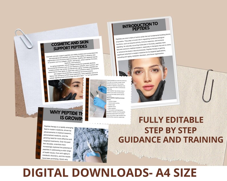 Peptides Injections Training Manual: Master Injection Techniques ...