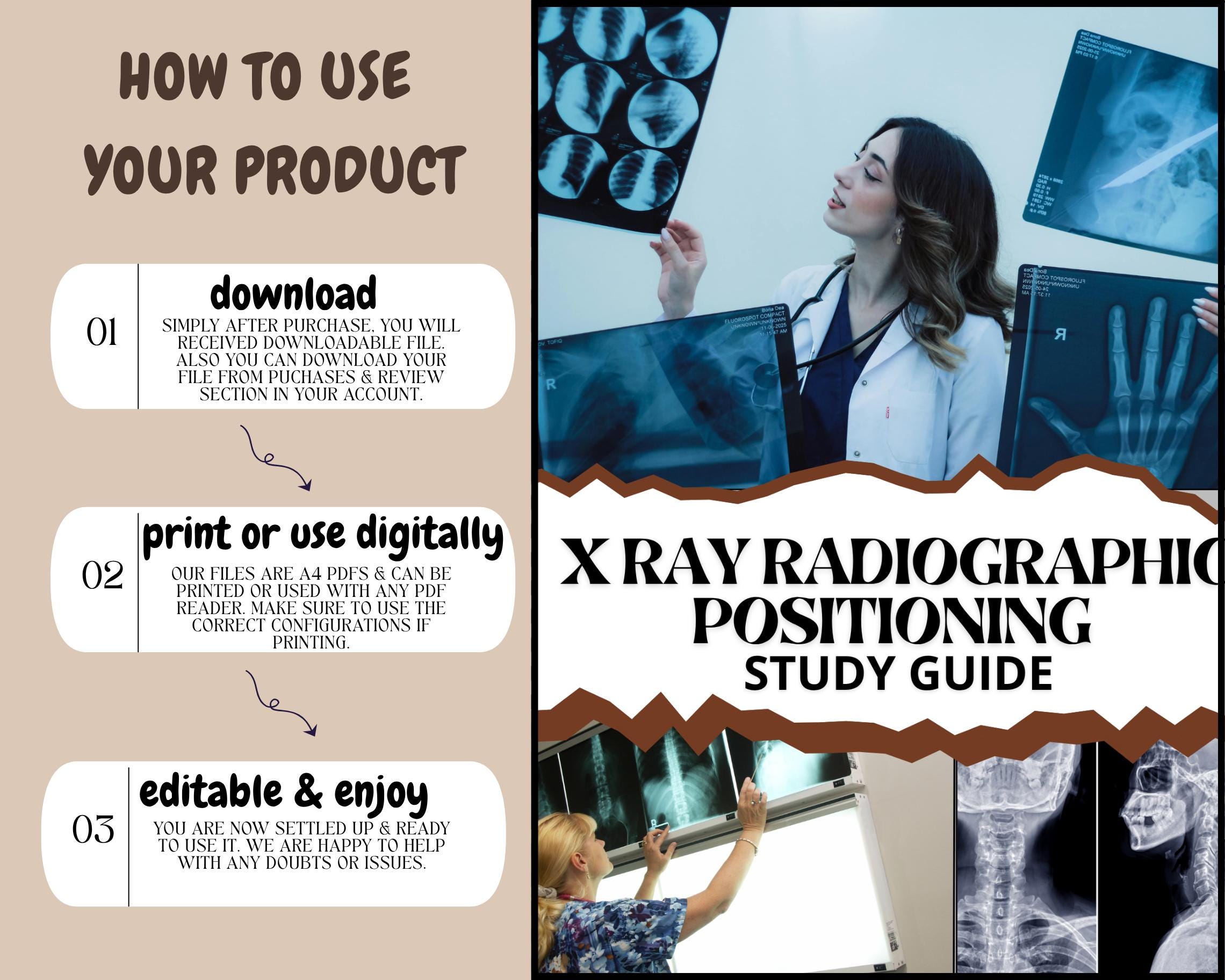 Daily Emoplyee Positioning Guide.pdf X-ray Radiographic Positioning Study Guide: Complete Imaging Techniques ...