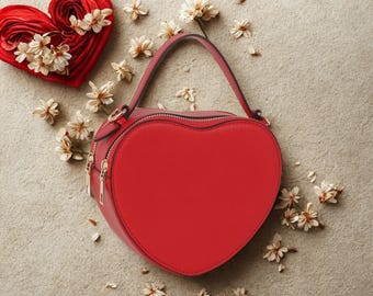 Heart Shaped Crossbody Bag
