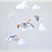 alesouef reviewed Seagull mobile - Seagulls and clouds - Cape Cod nursery theme - cloud mobile - ocean - beach - Nursery decor - baby mobile