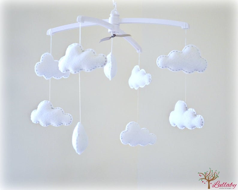 DIY white mobile hanger nursery mobile hanger crib hanger Etsy