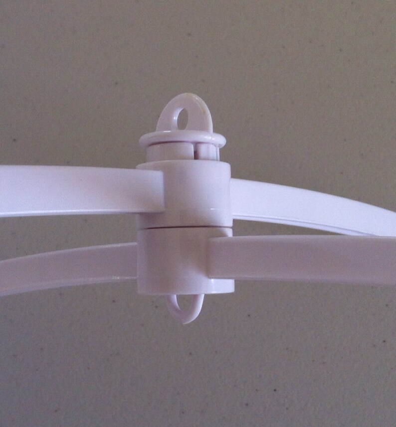 DIY white mobile hanger nursery mobile hanger crib hanger Etsy