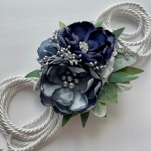 Lasso mariage nuances de bleu