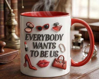 The Devil Wears Prada 2 3D Mug, Movie Mug, Fandom Mug, Iconic Fashion Boss Vibes Coffee Mug, Devil Wears Prada Gift, Movie Fan Gift