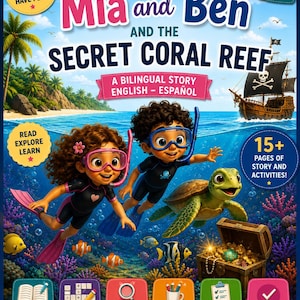 Beach English Story Pack | Printable ESL Activities | Summer Worksheets | Vocabulary, Coloring & Games PDF