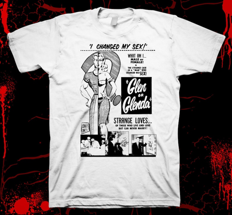 Edward D. Ed Wood Jr. Glen Or Glenda Movie Etsy Edward D. Ed Wood Jr. Glen Or Glenda Movie Etsy
