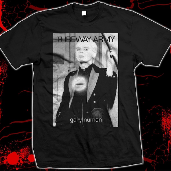 Numanoid Tubeway Army Gary Numan Men T-Shirt Graphic - Foto 7