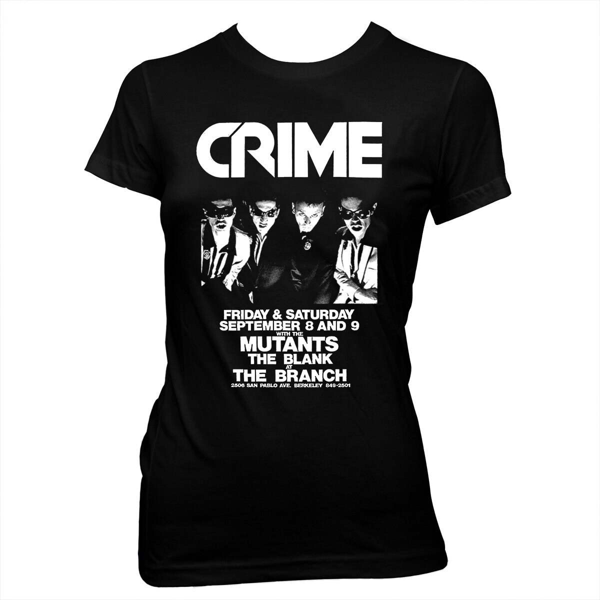 Crime The Mutants San Francisco 70s Punk Flyer Etsy