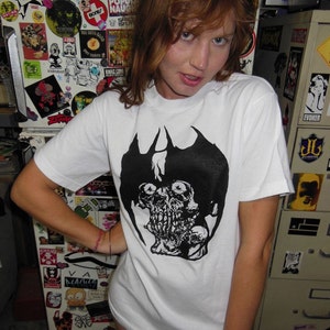 Pushead Devilman Hand Screened, Pre-shrunk 100% Cotton T-shirt - Etsy