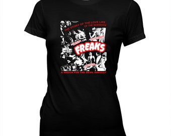 Freaks - Tod Browning - Johnny Eck - Women's Pre-shrunk, Hand screened 100% Cotton T-shirt