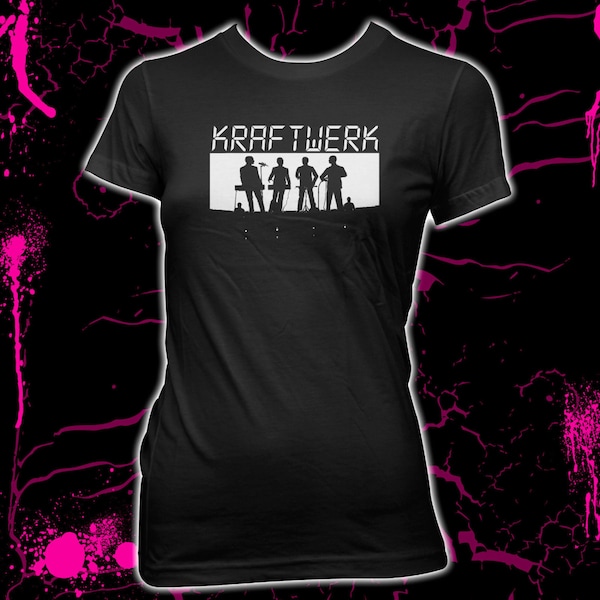 Kraftwerk - Electronica - Kraut Rock - Women's Pre-shrunk, 100% Cotton T-Shirt