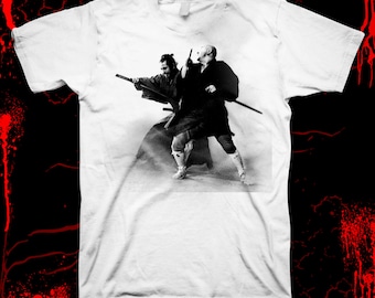 Zatoichi Meets Yojimbo - Samurai - Toshirô Mifune - Pre-shrunk, hand screened, 100% cotton t-shirt