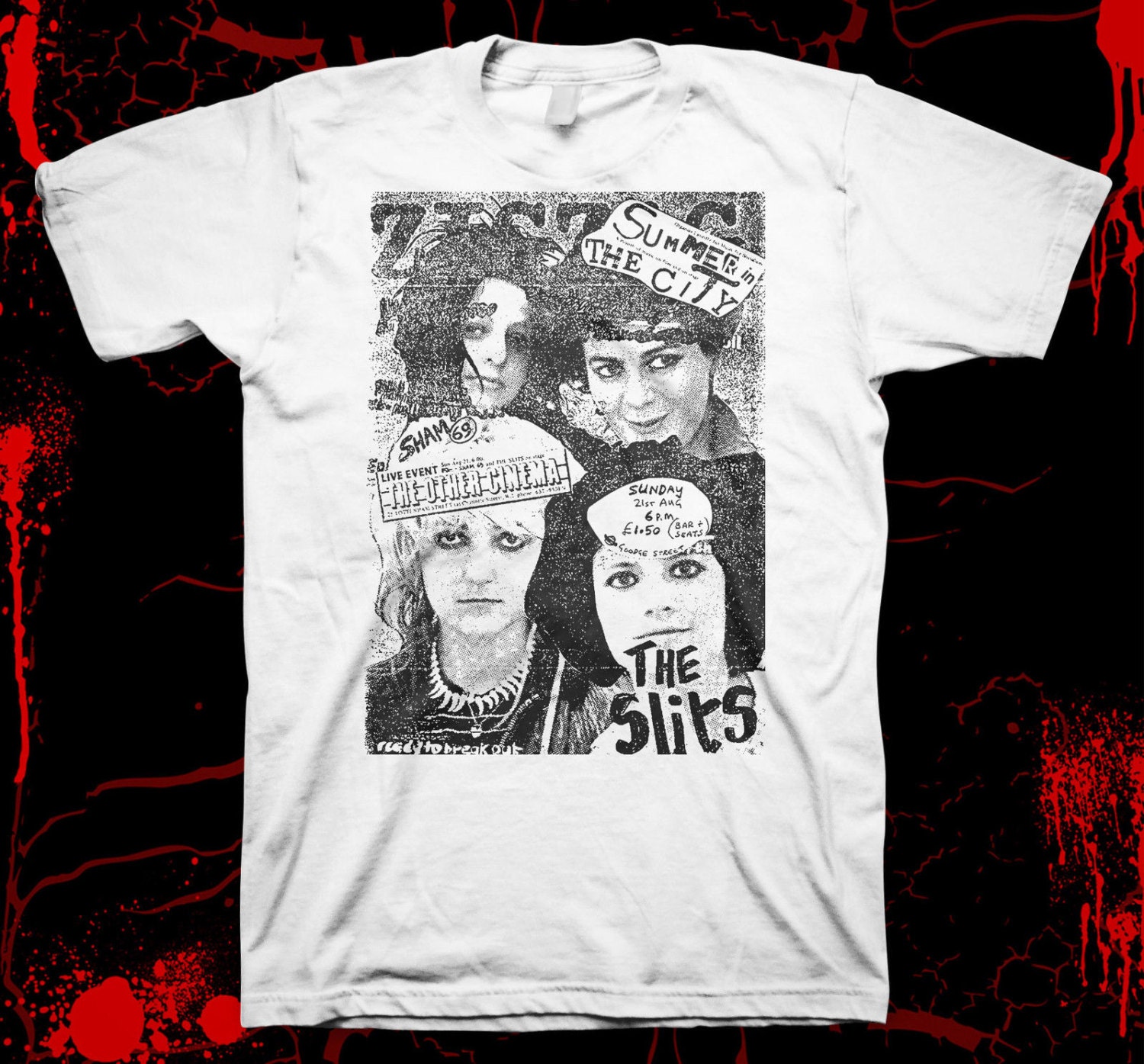 The Slits Band T Shirt - Etsy