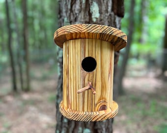 Whimsical Handmade Birdhouse
