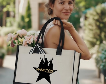 The Schuyler Sisters Work Tote, Hamilton Musical Bag, Broadway Theatre Fan Gift