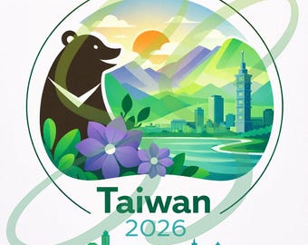Taiwan 2026 International Convention Kunstwerk | Digitaler Download | JW Geschenk | erweiterte kommerzielle Lizenz