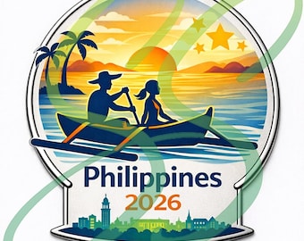 Philippinen 2026 International Convention Emaille Bereit Kunstwerk | Digitaler Download | JW Geschenk | erweiterte kommerzielle Lizenz