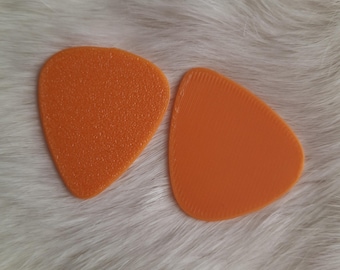 by3DXYZ Plain Jane Gitarren-Plektren - 50er-Packung, verschiedene Größen, 3D gedruckt, 351 Style