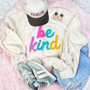 Be Kind Multicolor Fluffy Patch